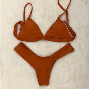 NEW ✨ terracotta / rust / orange bikini set